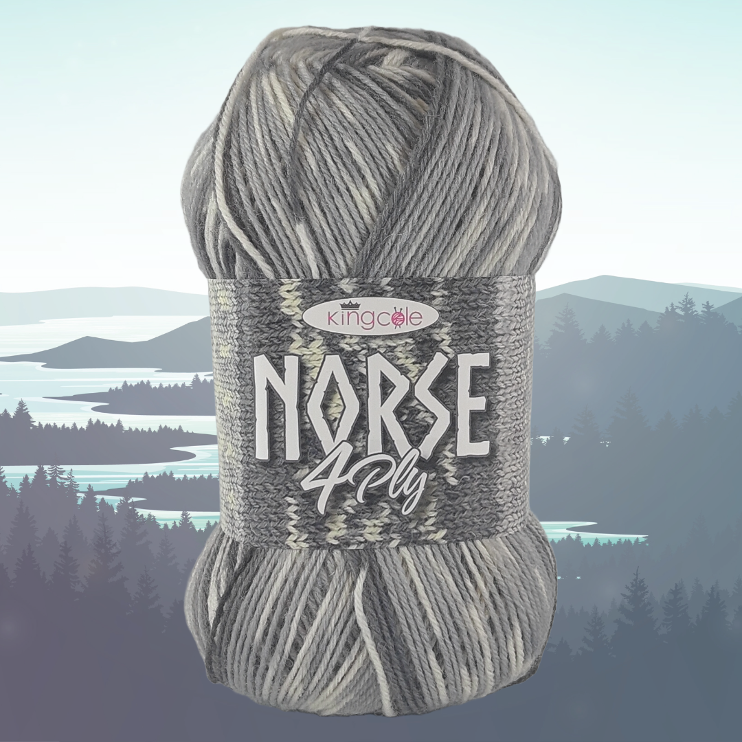 NORSE 4 PLY 100g - More colours Available