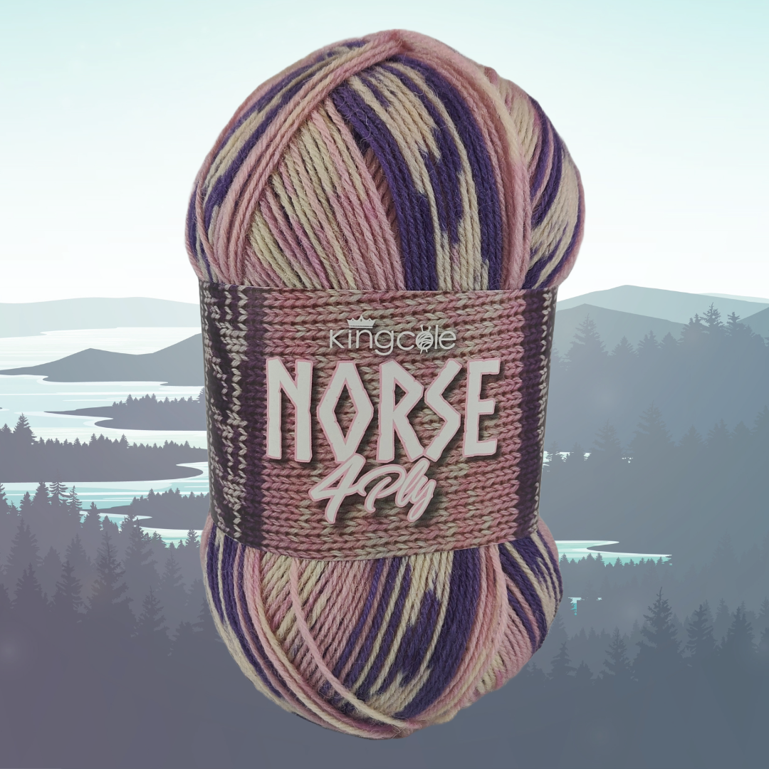 NORSE 4 PLY 100g - More colours Available