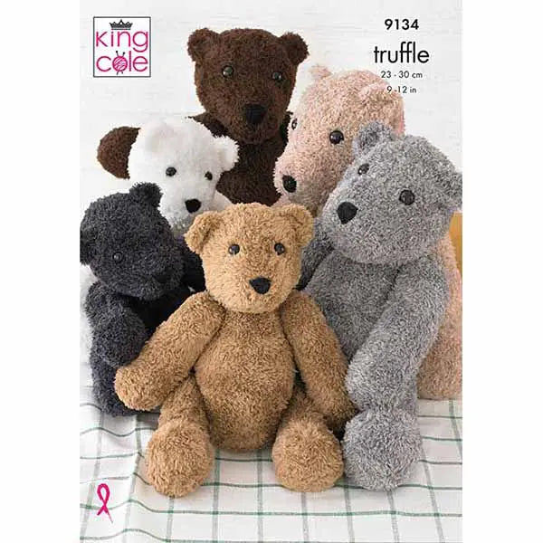 Teddies Knitted in Truffle DK