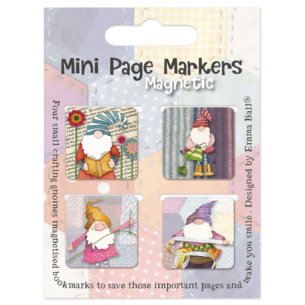 CRAFTING GNOMES - Magnetic Page Markers