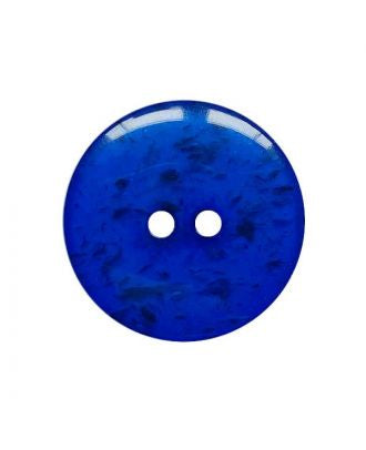 2 Hole Button - 23mm - Speckled Royal