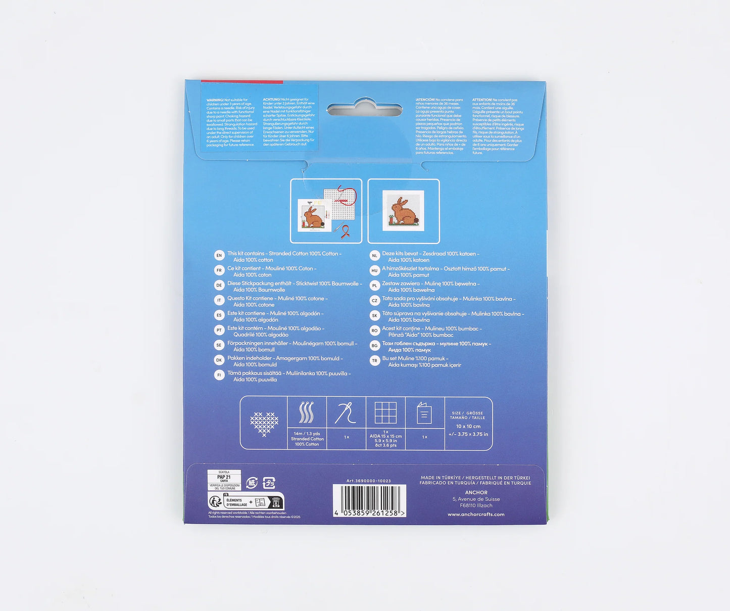 1st Kit - Cross Stitch - RABBIT