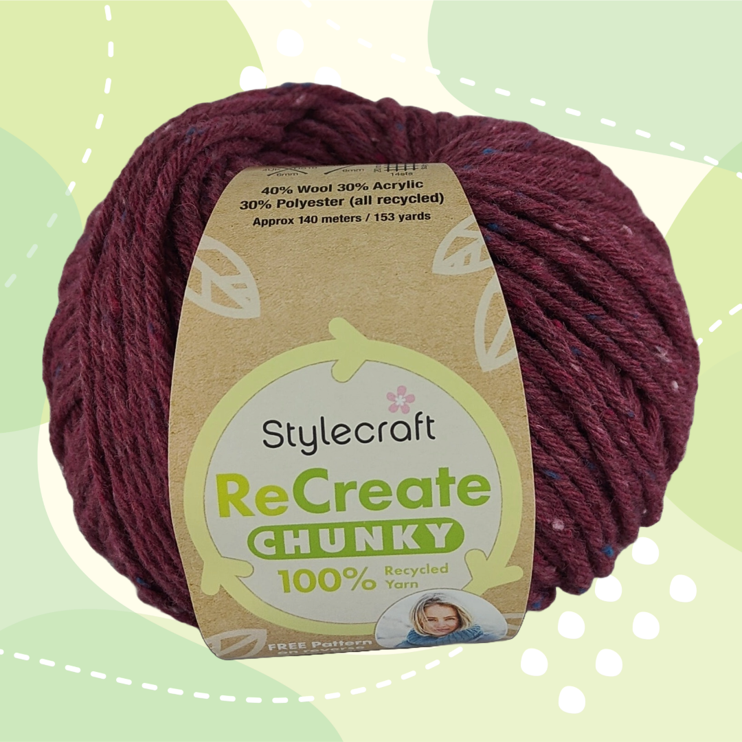 RECREATE CHUNKY 100g - More colours available