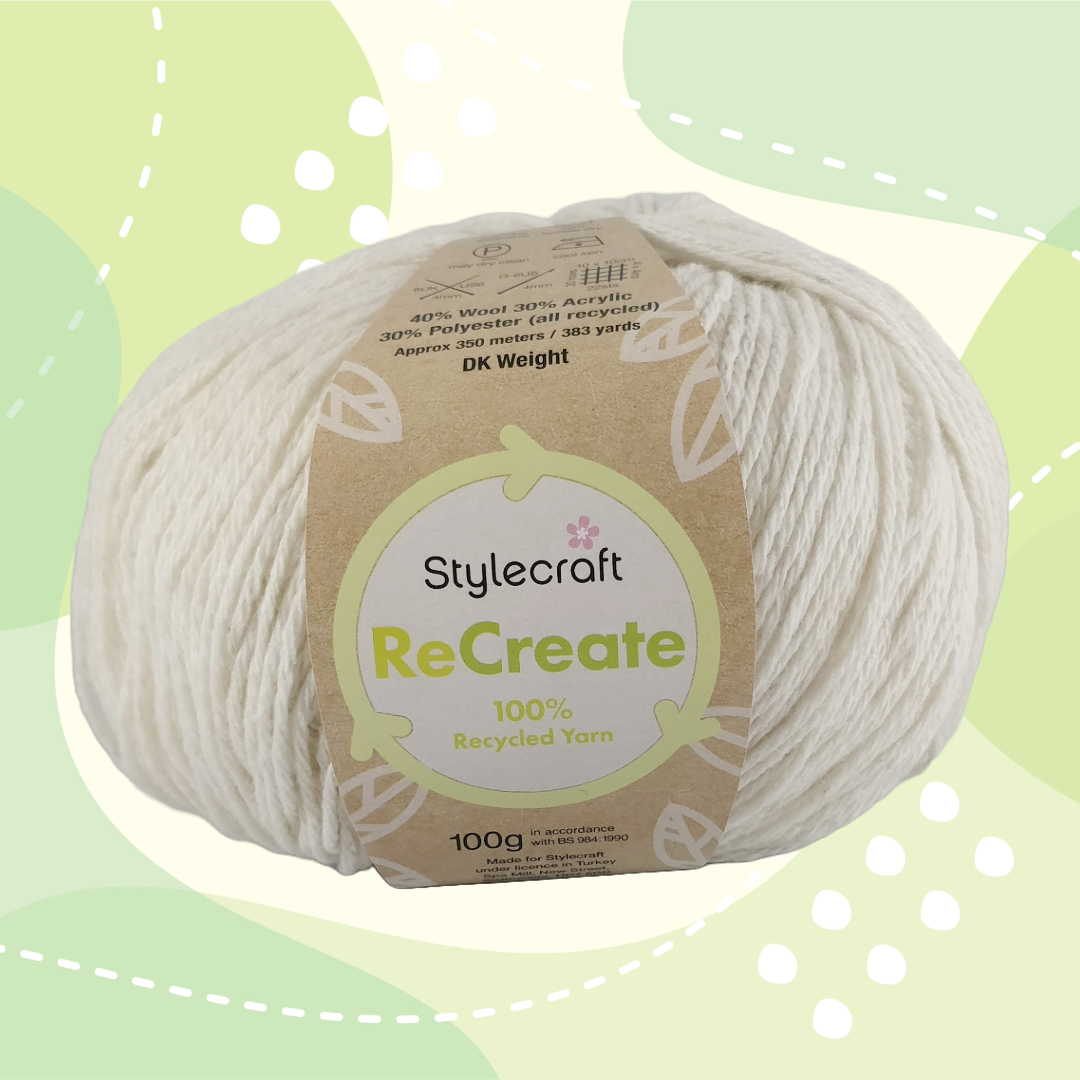 RECREATE DK 100g - More colours available