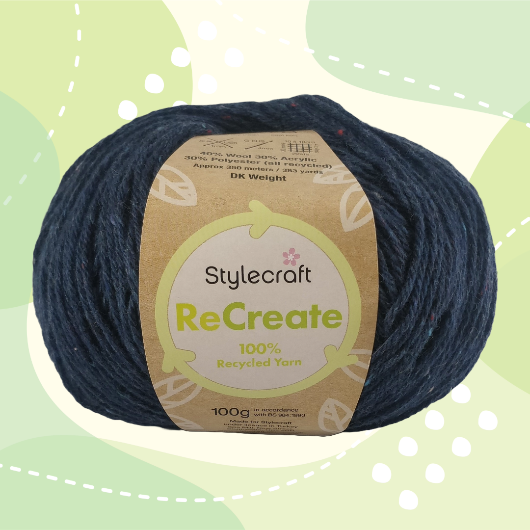 RECREATE DK 100g - More colours available