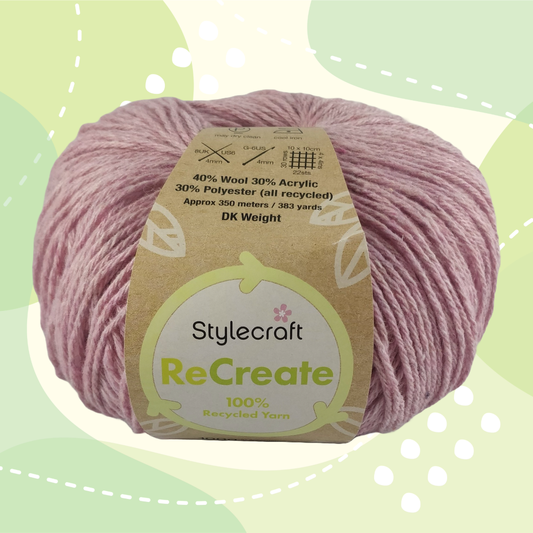 RECREATE DK 100g - More colours available