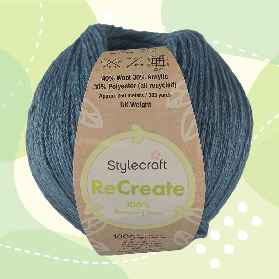 RECREATE DK 100g - More colours available