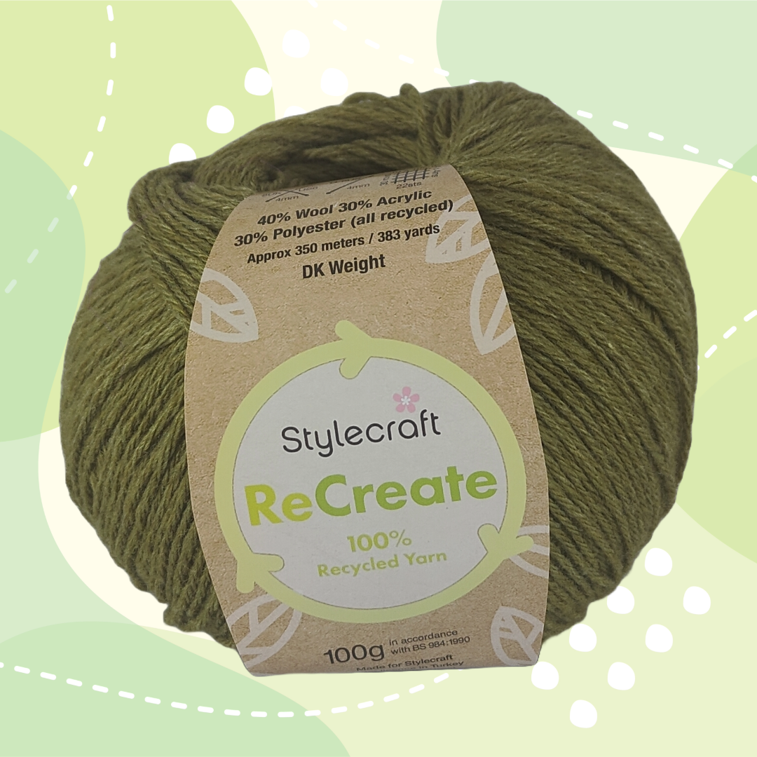 RECREATE DK 100g - More colours available