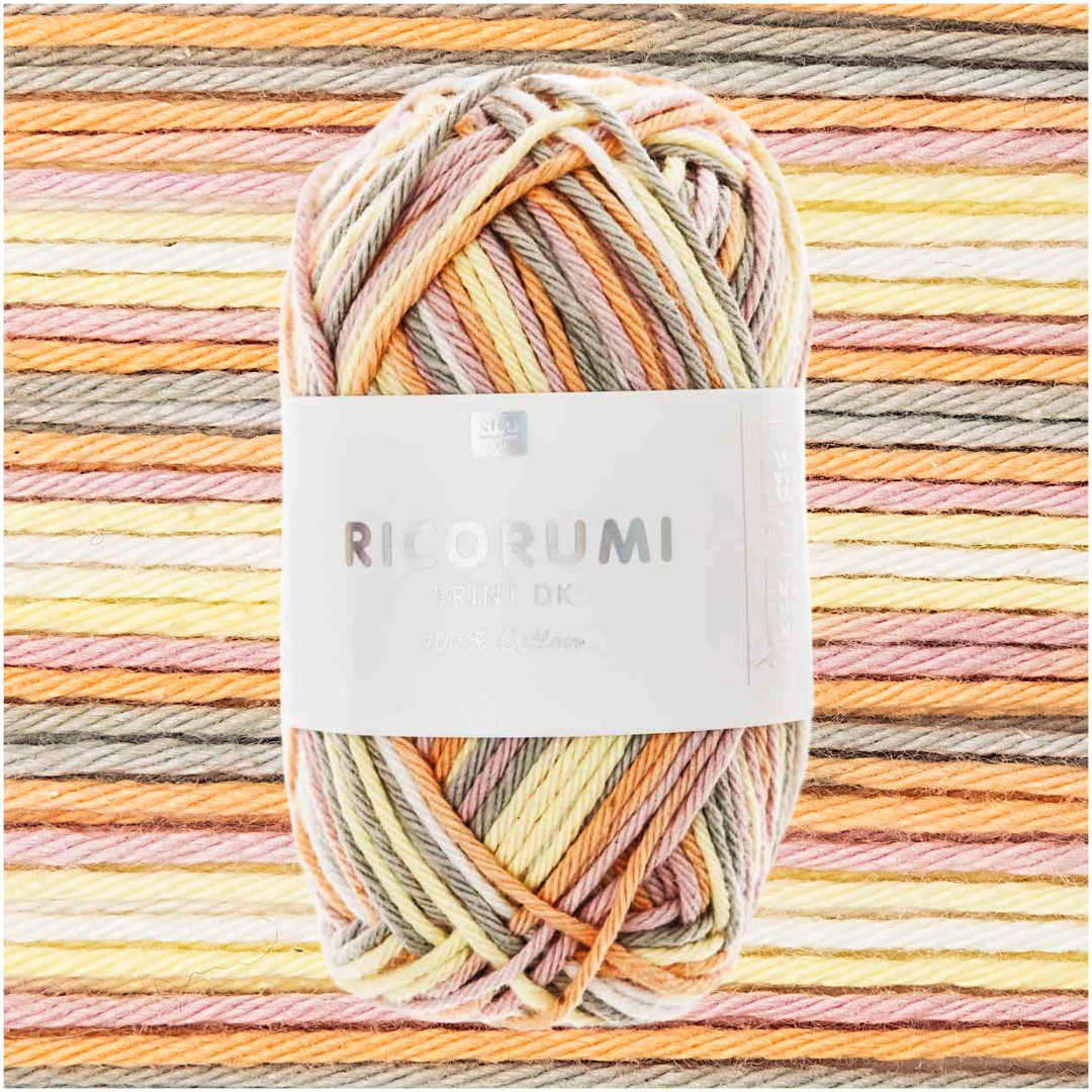 Ricorumi Print DK 25g - 100% Cotton - More colours Available