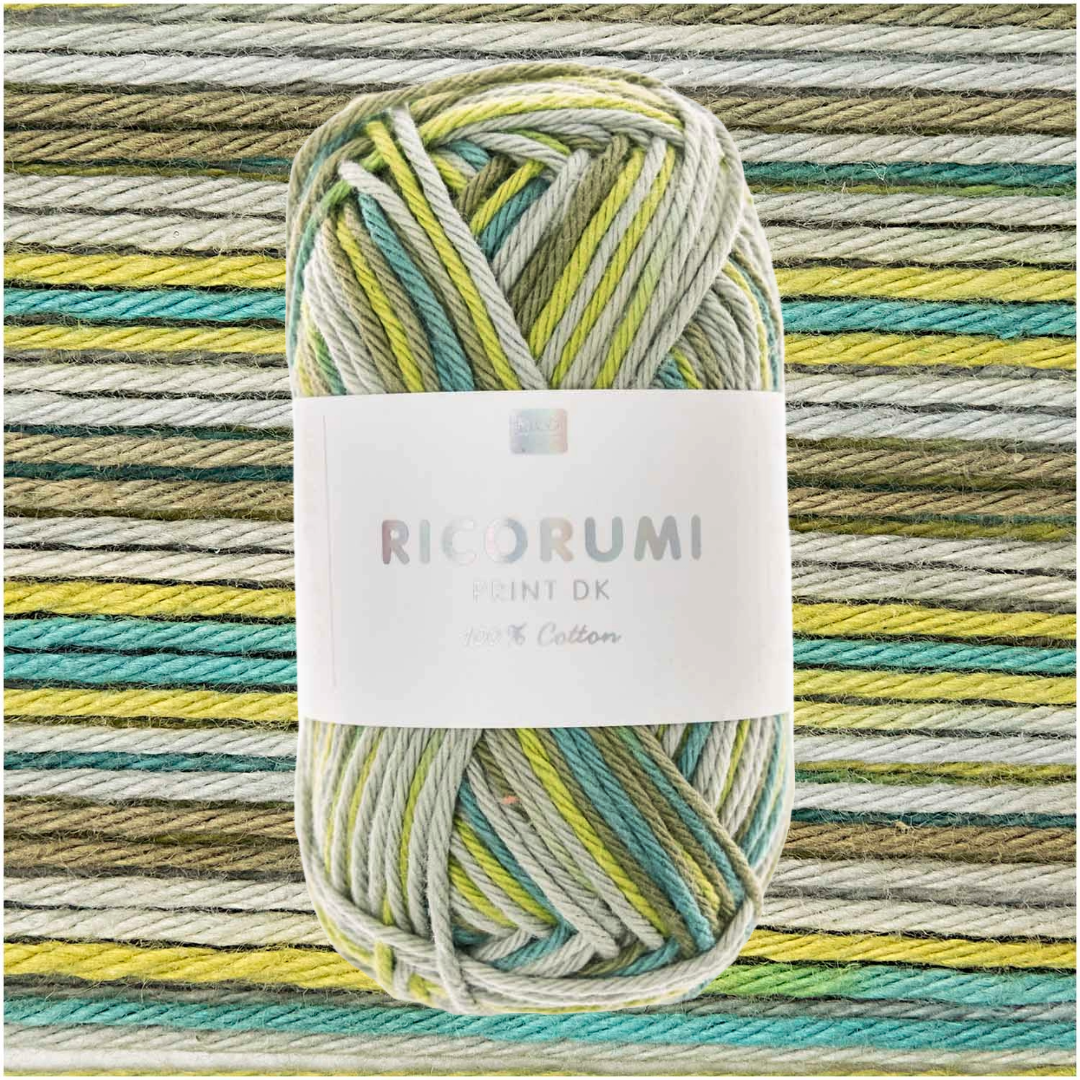 Ricorumi Print DK 25g - 100% Cotton - More colours Available