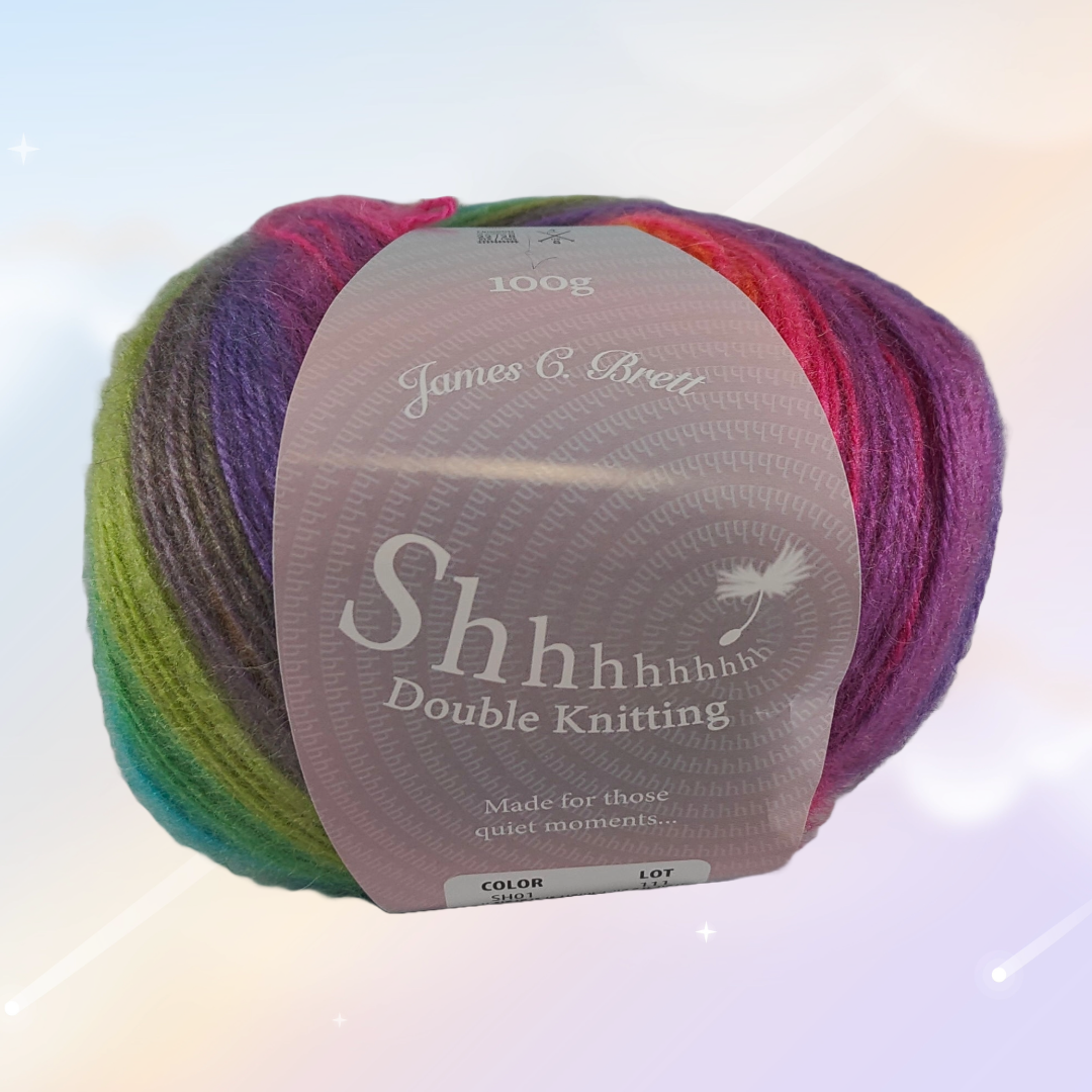 Shhh DK 100g - More Colours Available