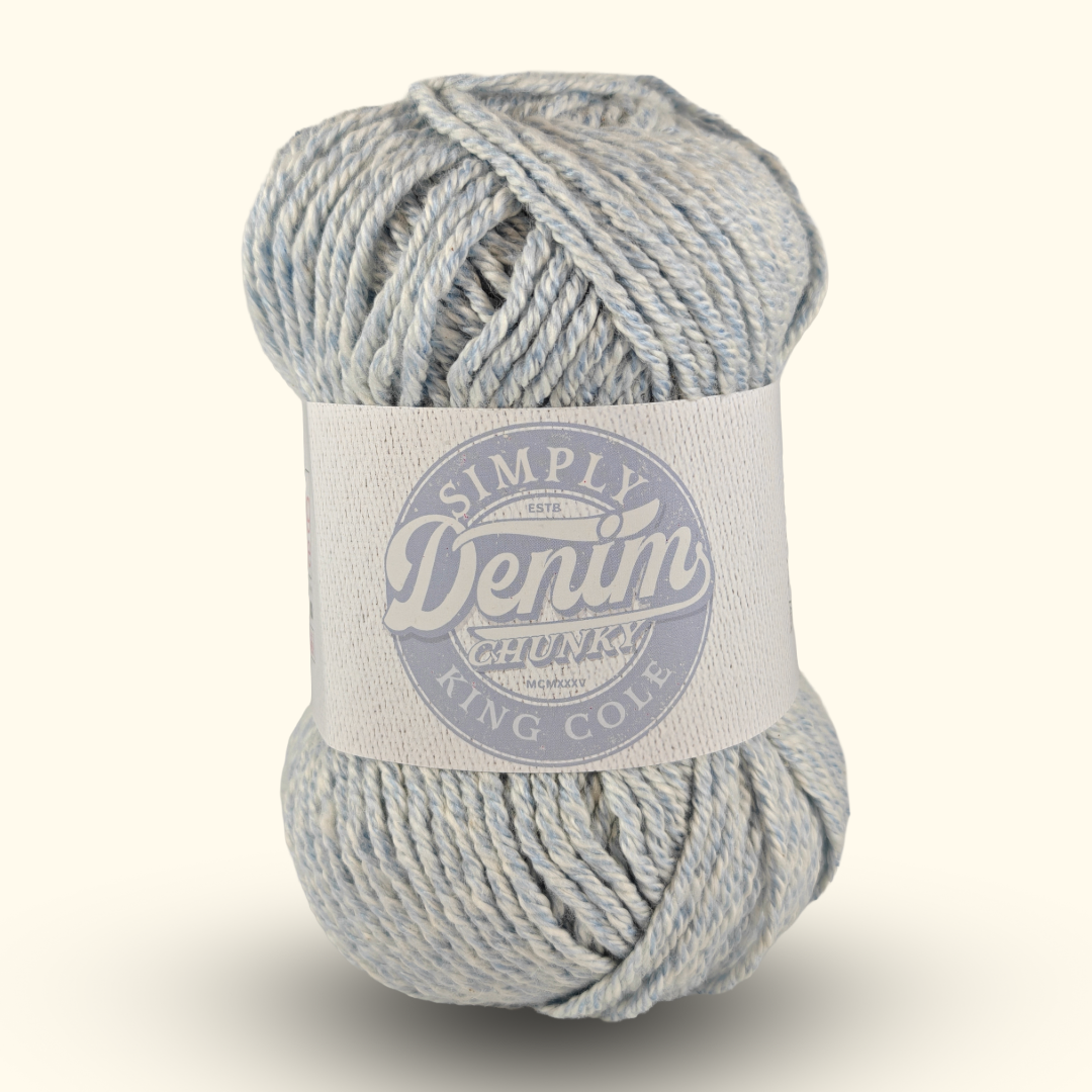 Simply Denim Chunky 100g - More Colours Available