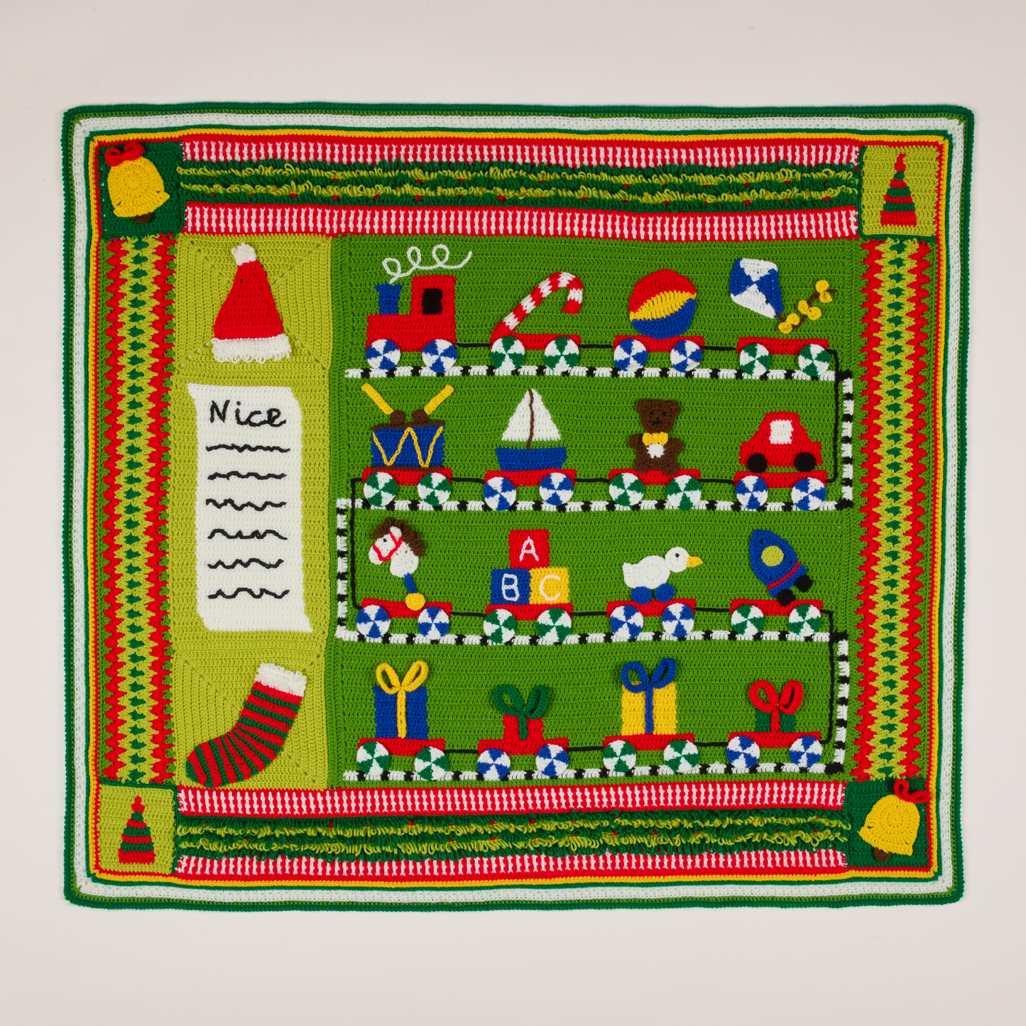 Sirdar Christmas Crochet Along 2025 - Santa's Workshop Blanket