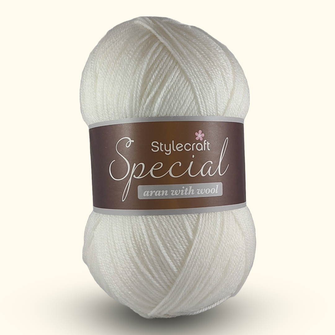SPECIAL ARAN WITH WOOL 400g - More Colours Available