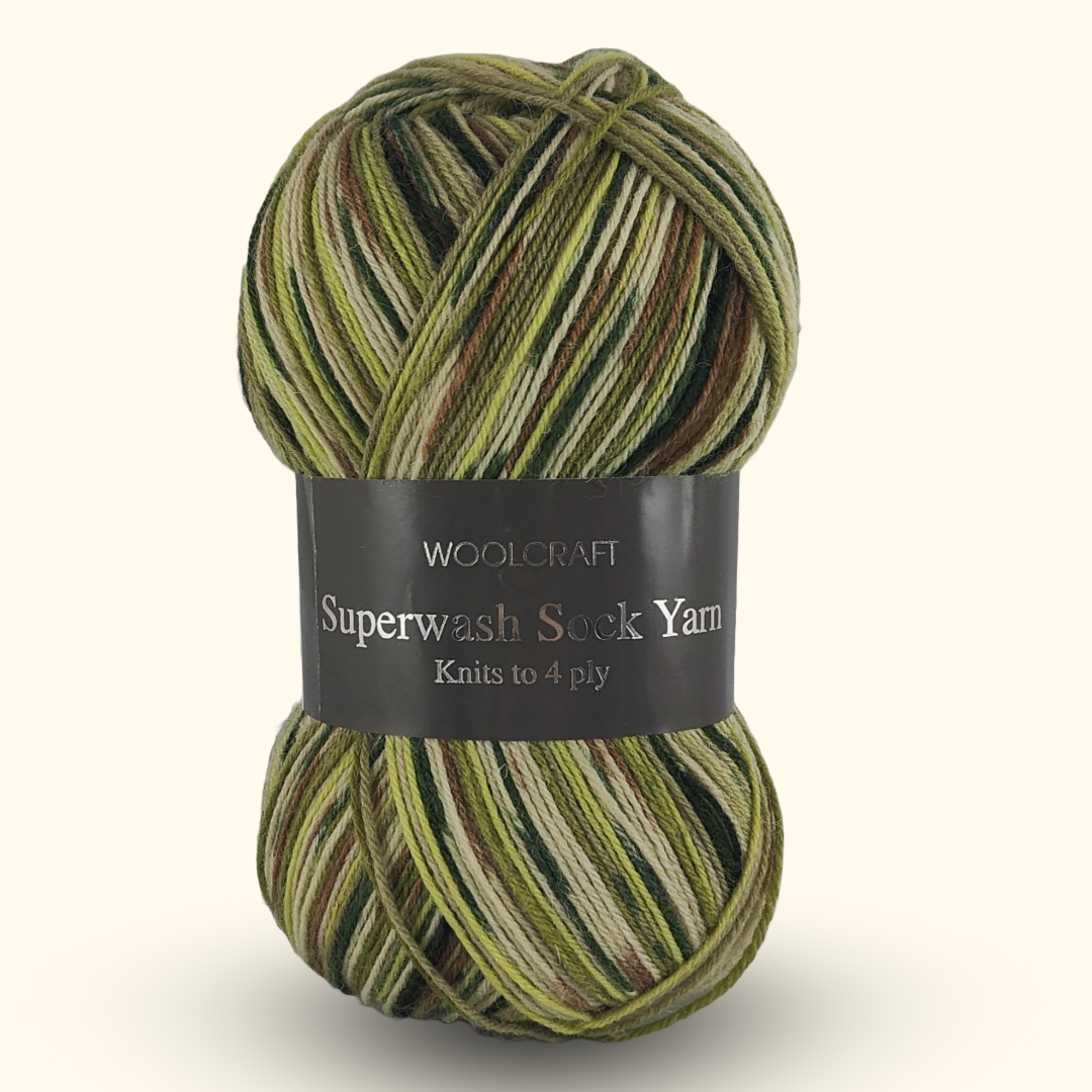 SUPERWASH SOCK WOOL 4PLY 100g - More colours available