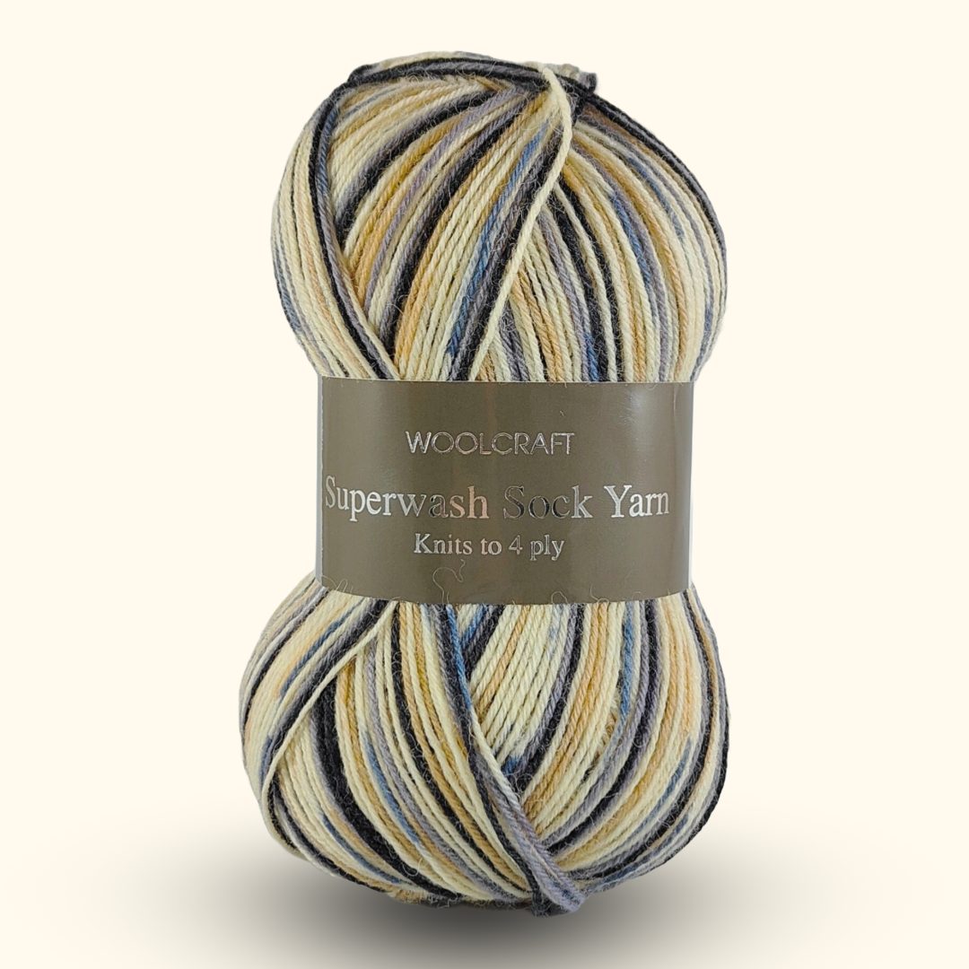 SUPERWASH SOCK WOOL 4PLY 100g - More colours available