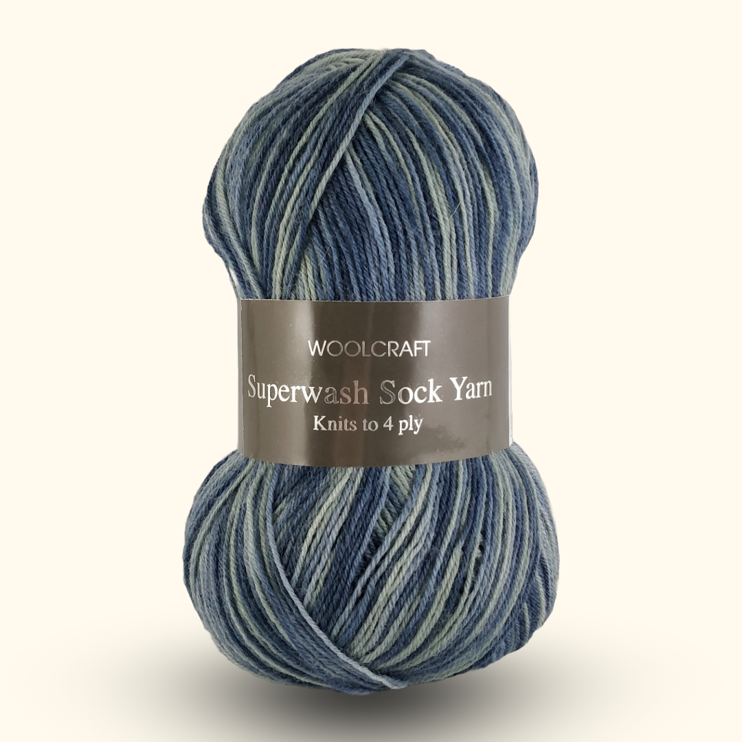 SUPERWASH SOCK WOOL 4PLY 100g - More colours available