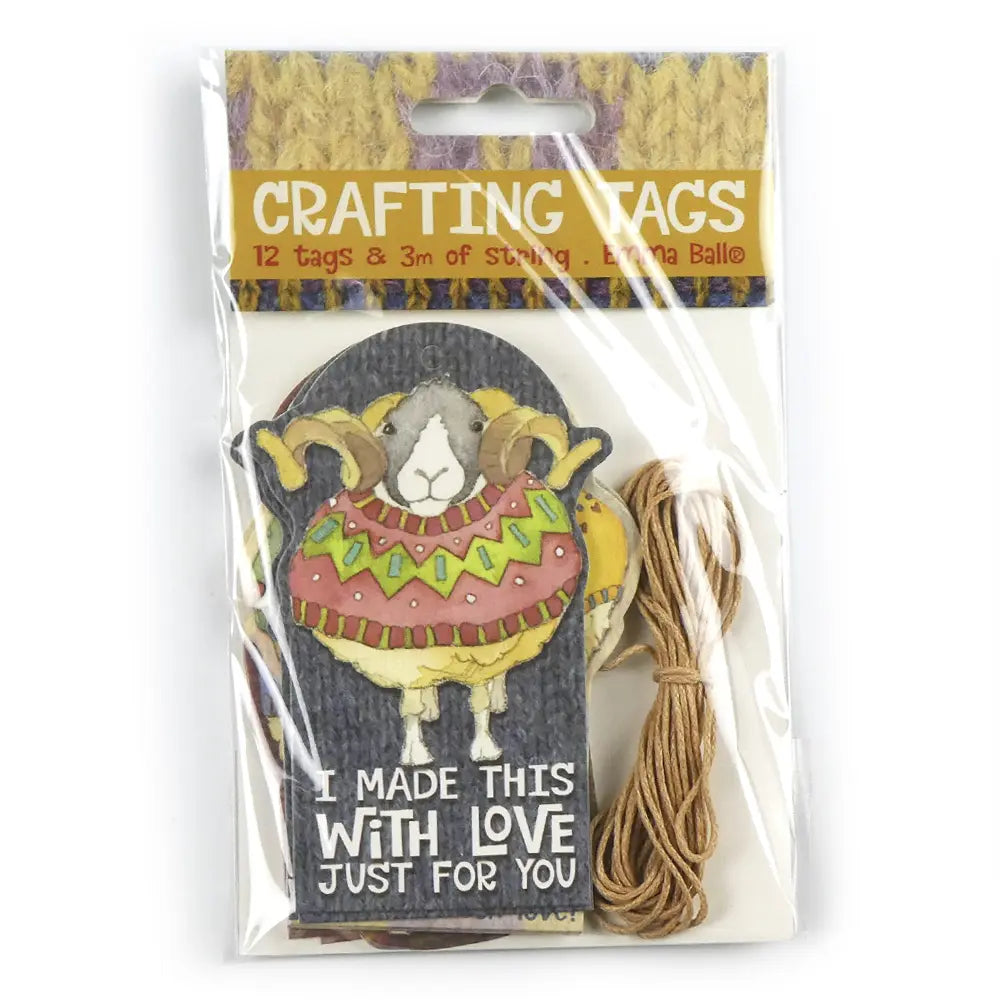 SHEEP IN SWEATERS - Crafting Tags x 12