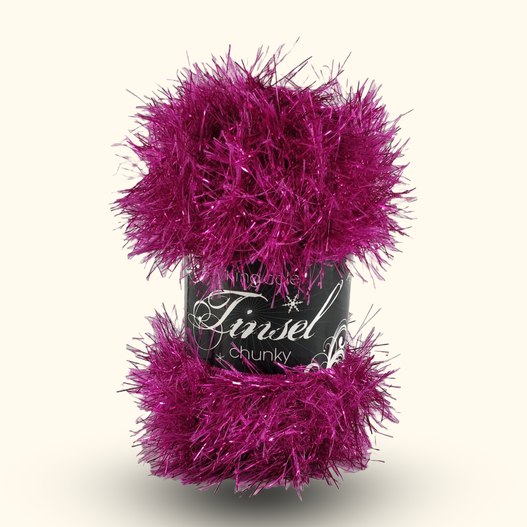 TINSEL CHUNKY 50g - More colours available