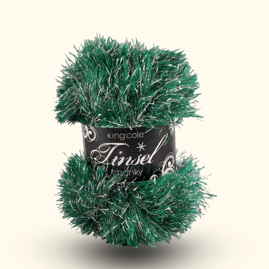 TINSEL CHUNKY 50g - More colours available