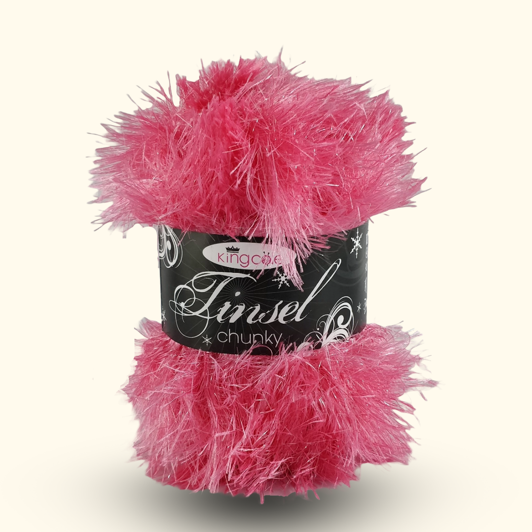 TINSEL CHUNKY 50g - More colours available