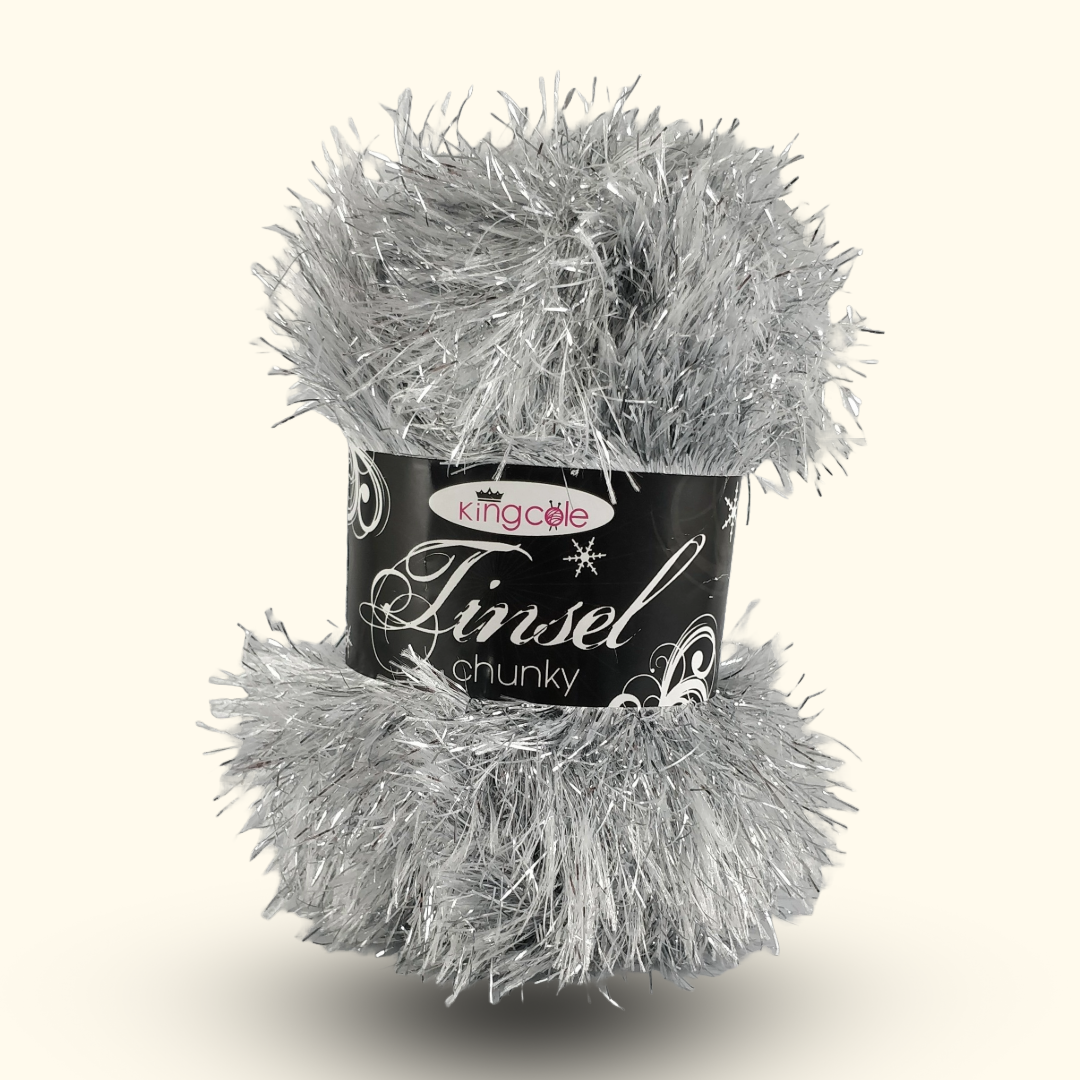 TINSEL CHUNKY 50g - More colours available