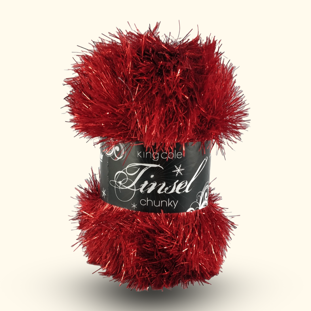 TINSEL CHUNKY 50g - More colours available