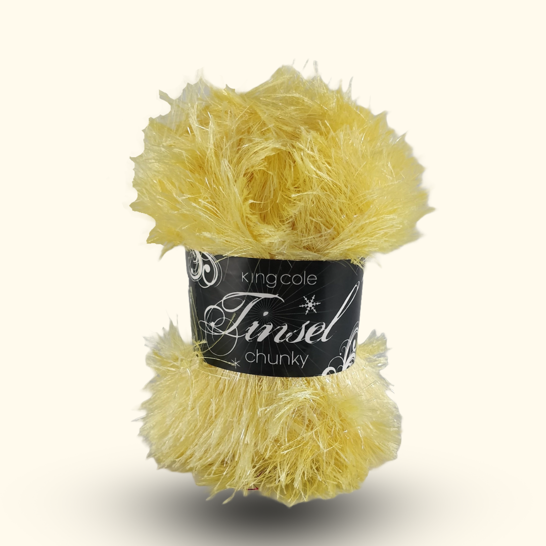 TINSEL CHUNKY 50g - More colours available