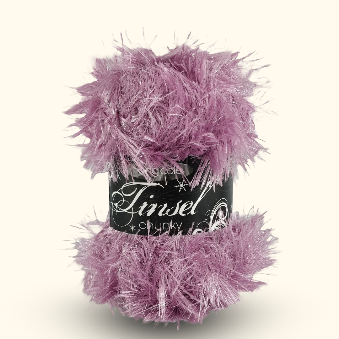 TINSEL CHUNKY 50g - More colours available