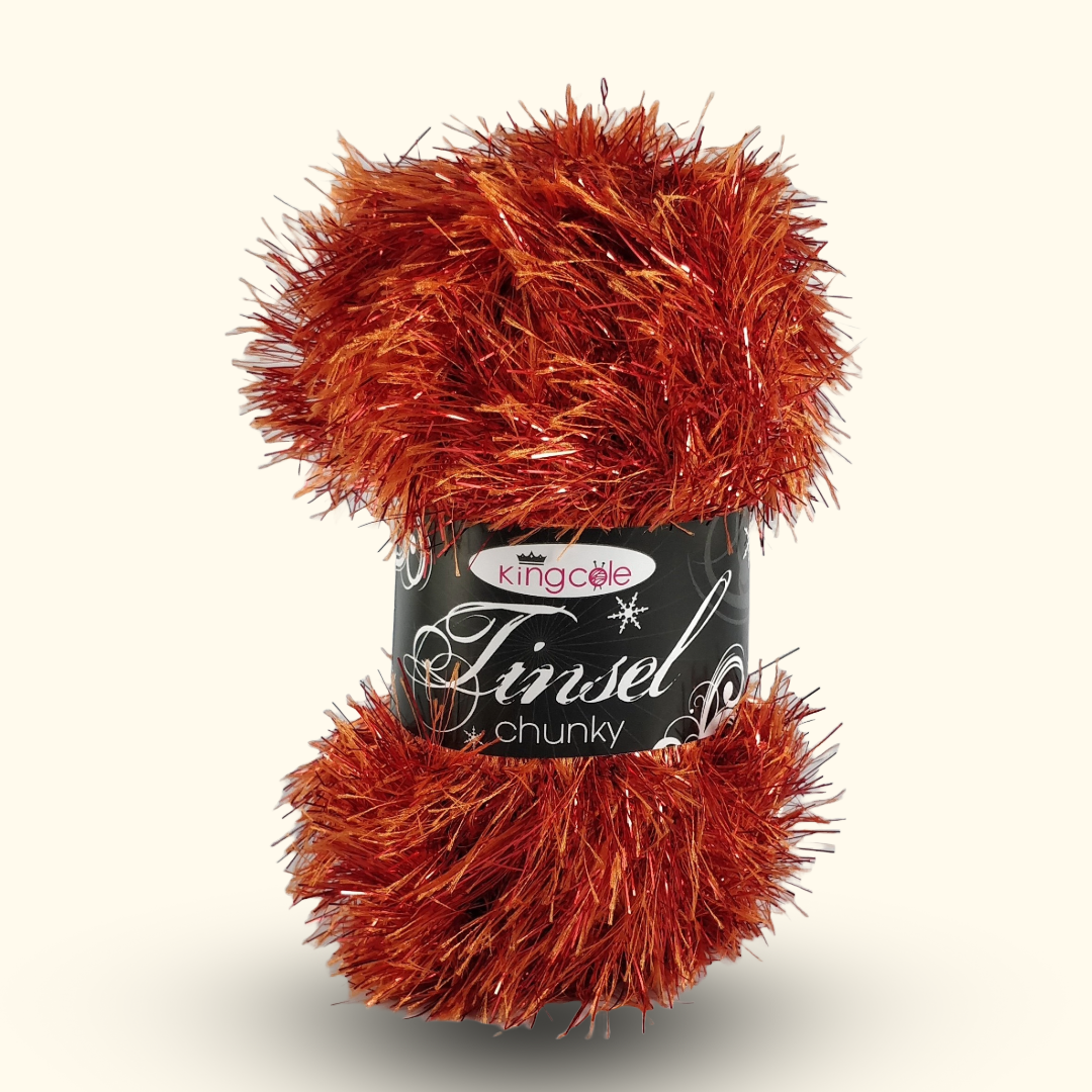 TINSEL CHUNKY 50g - More colours available