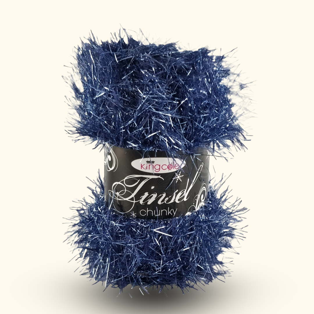 TINSEL CHUNKY 50g - More colours available