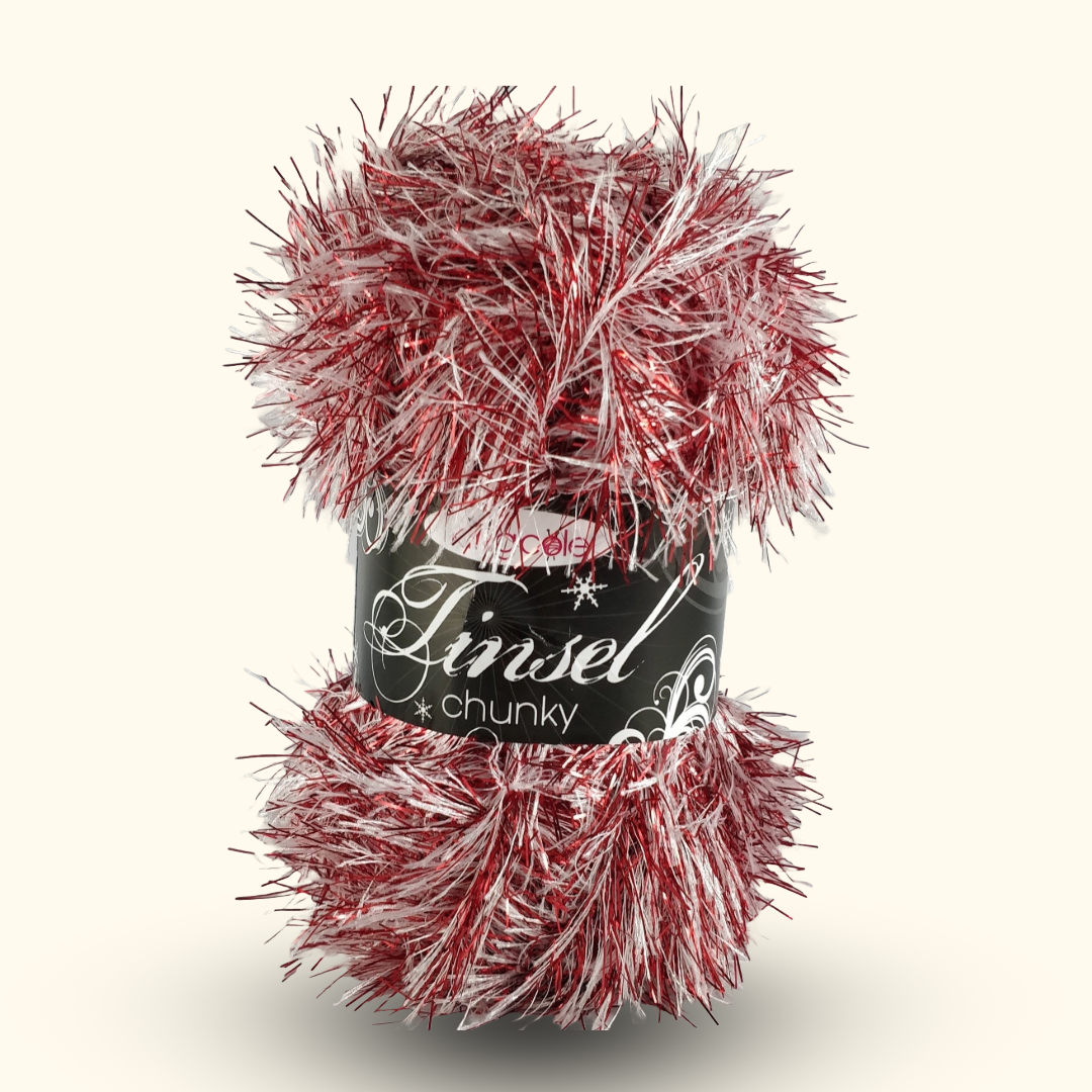 TINSEL CHUNKY 50g - More colours available