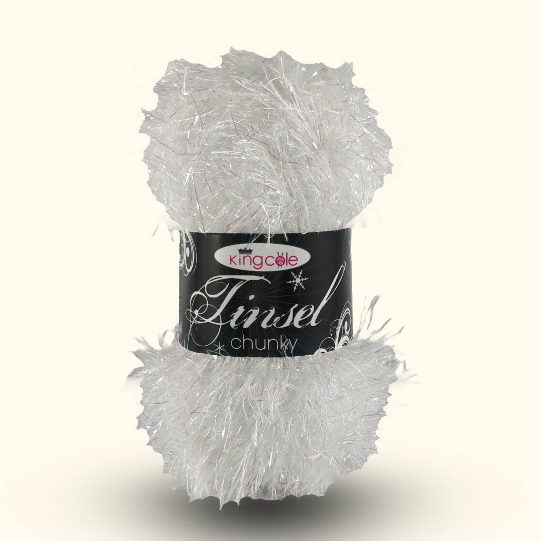 TINSEL CHUNKY 50g - More colours available