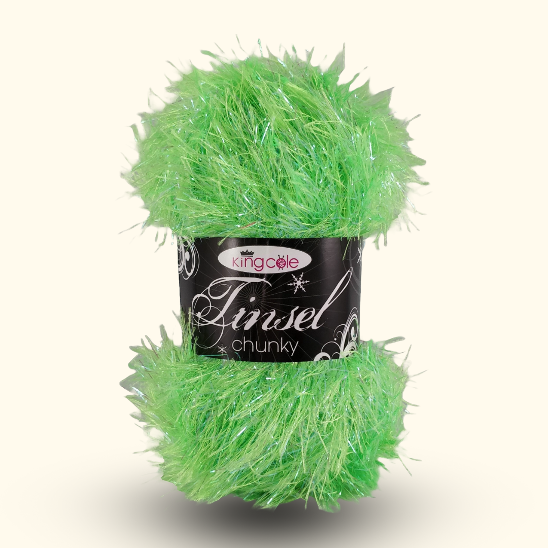 TINSEL CHUNKY 50g - More colours available