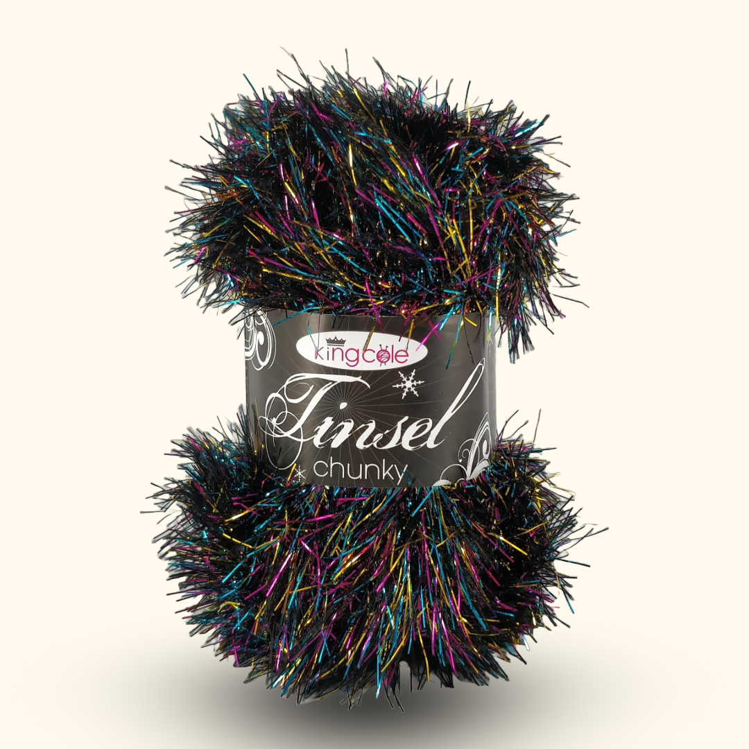 TINSEL CHUNKY 50g - More colours available