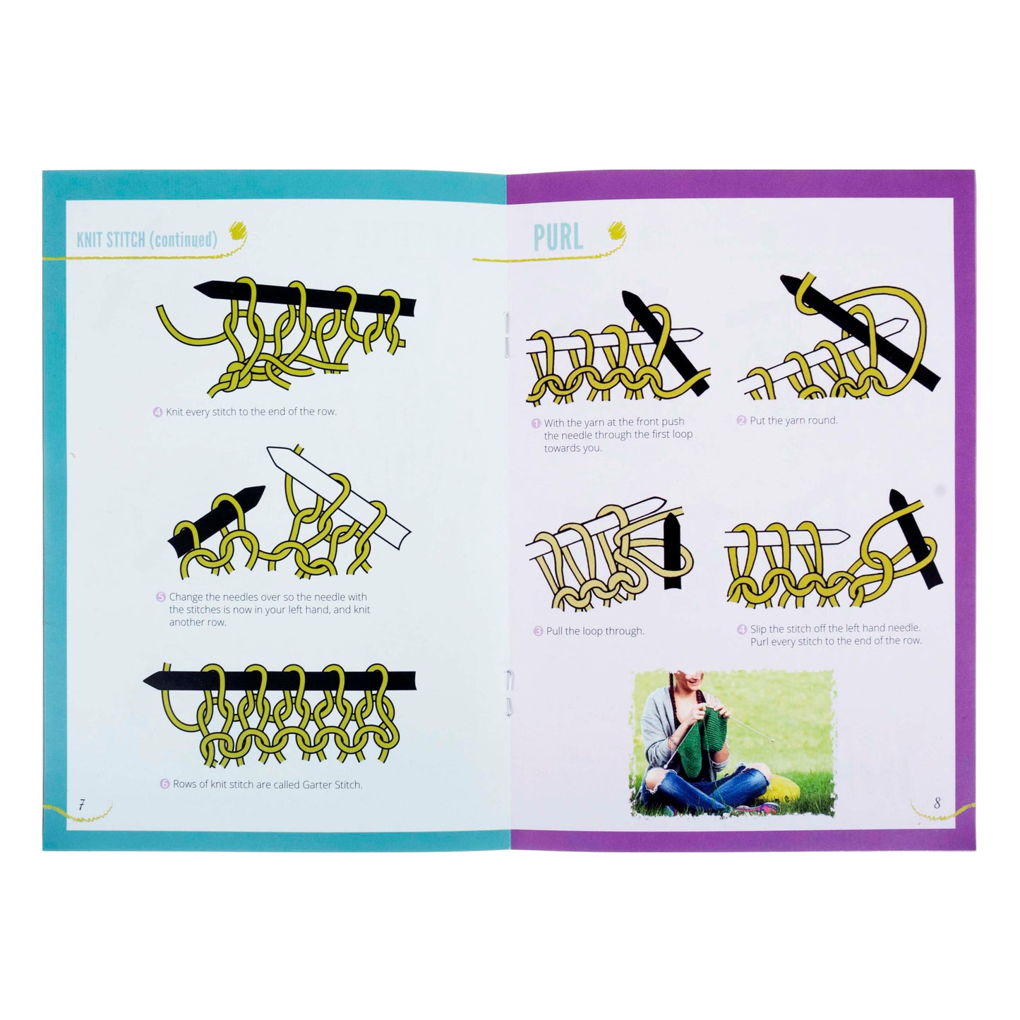 Learn To Knit Booklet