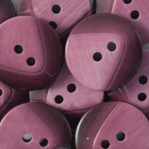 2 Hole - Chunky Shaded Button - 20mm - 8 Colours Available