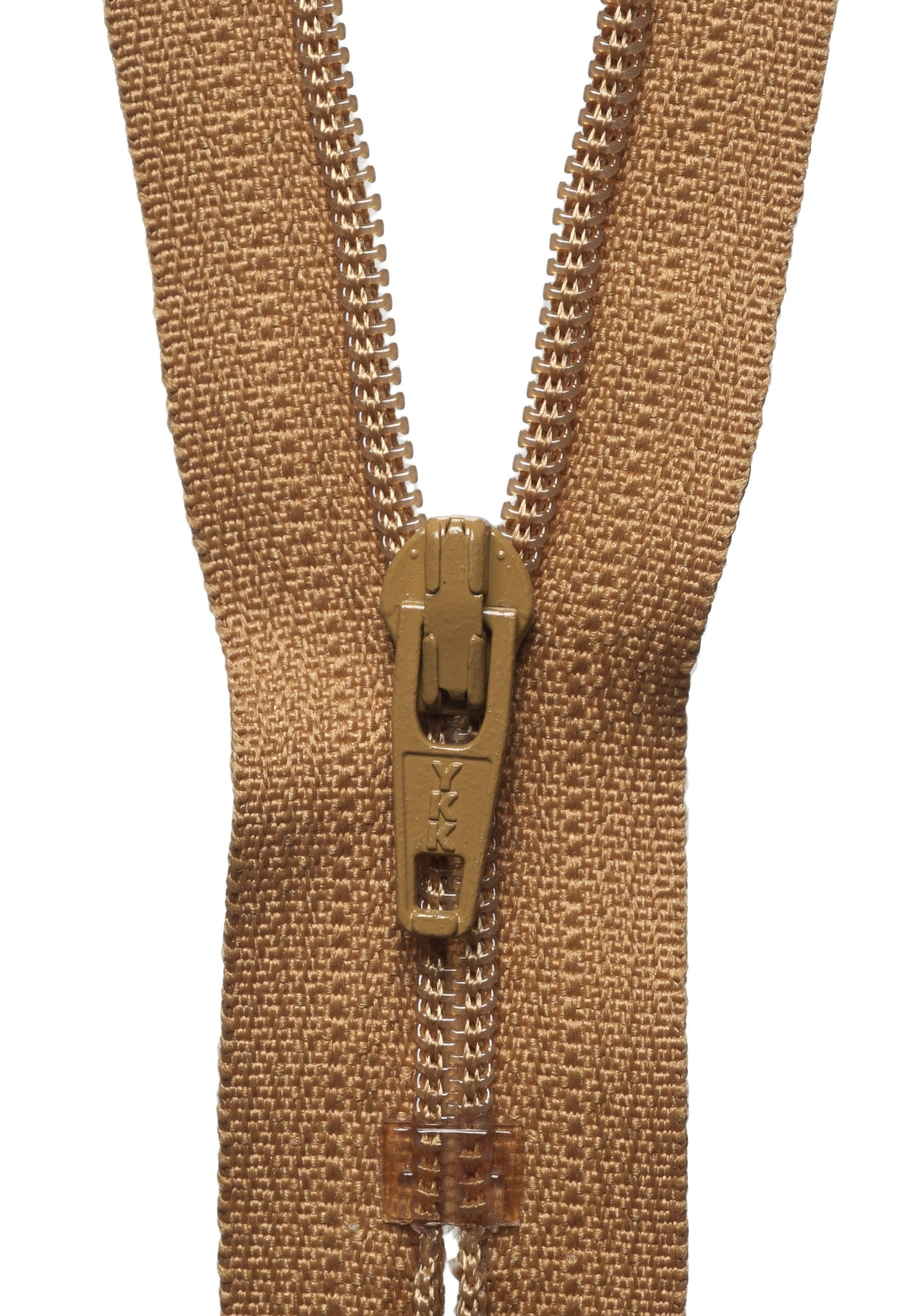 Nylon Dress & Skirt Zip - OLD GOLD (Col 508) - Various Sizes