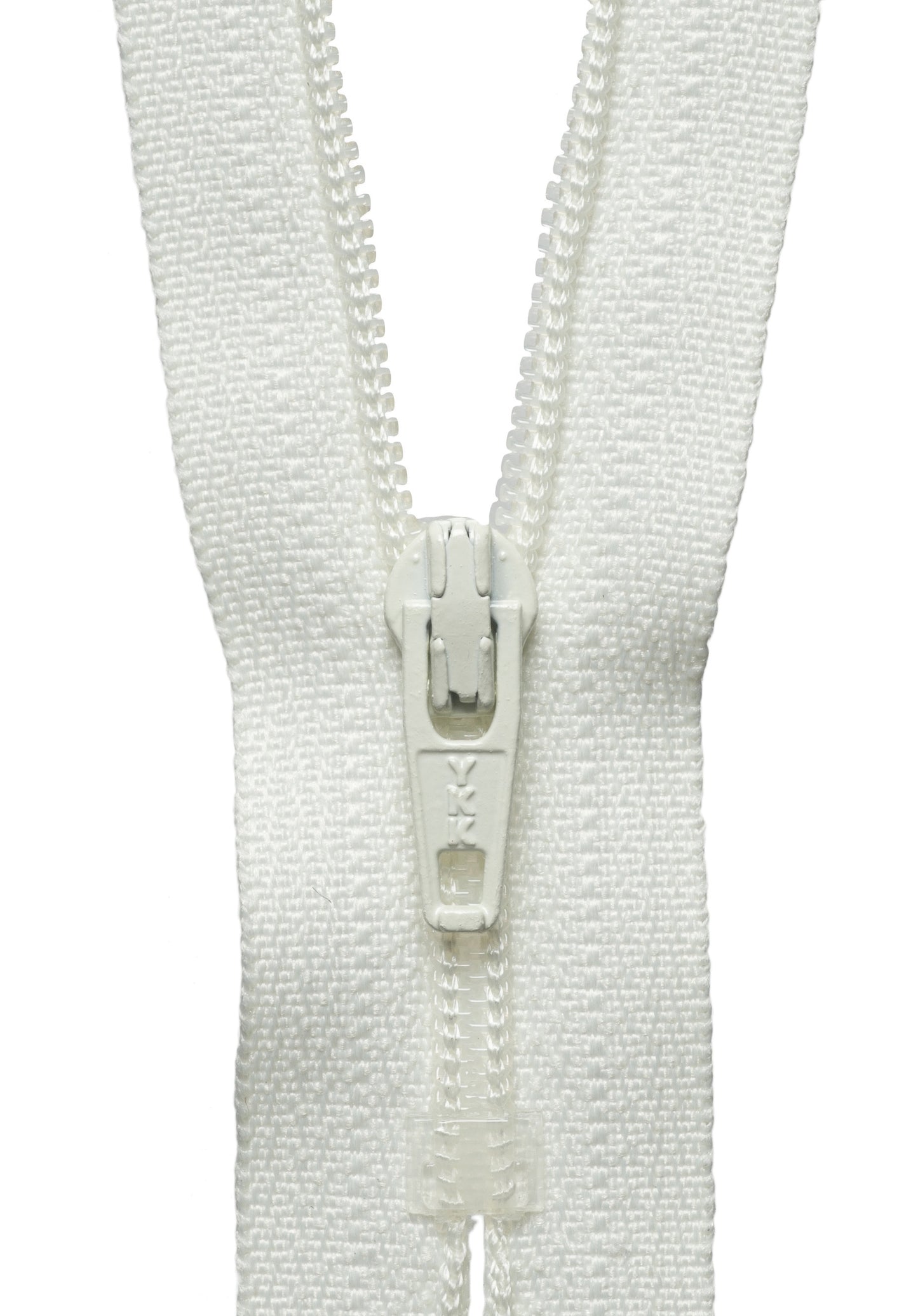 Nylon Dress & Skirt Zip - CREAM (Col 502) - Various Sizes