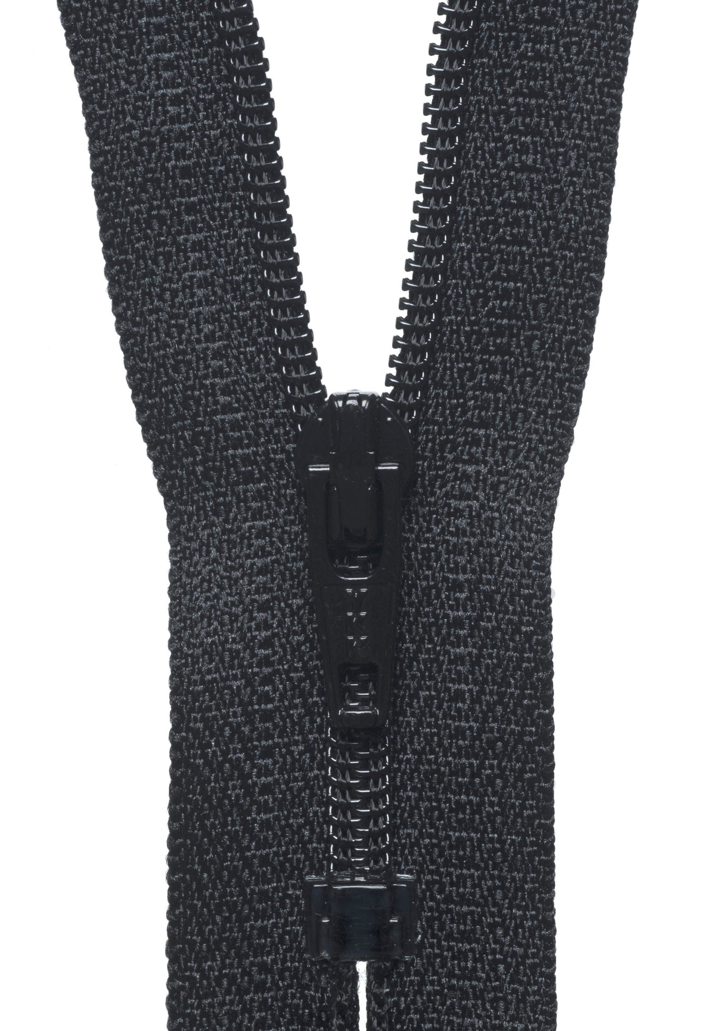 Nylon Dress & Skirt Zip - BLACK (Col 580) - Various Sizes