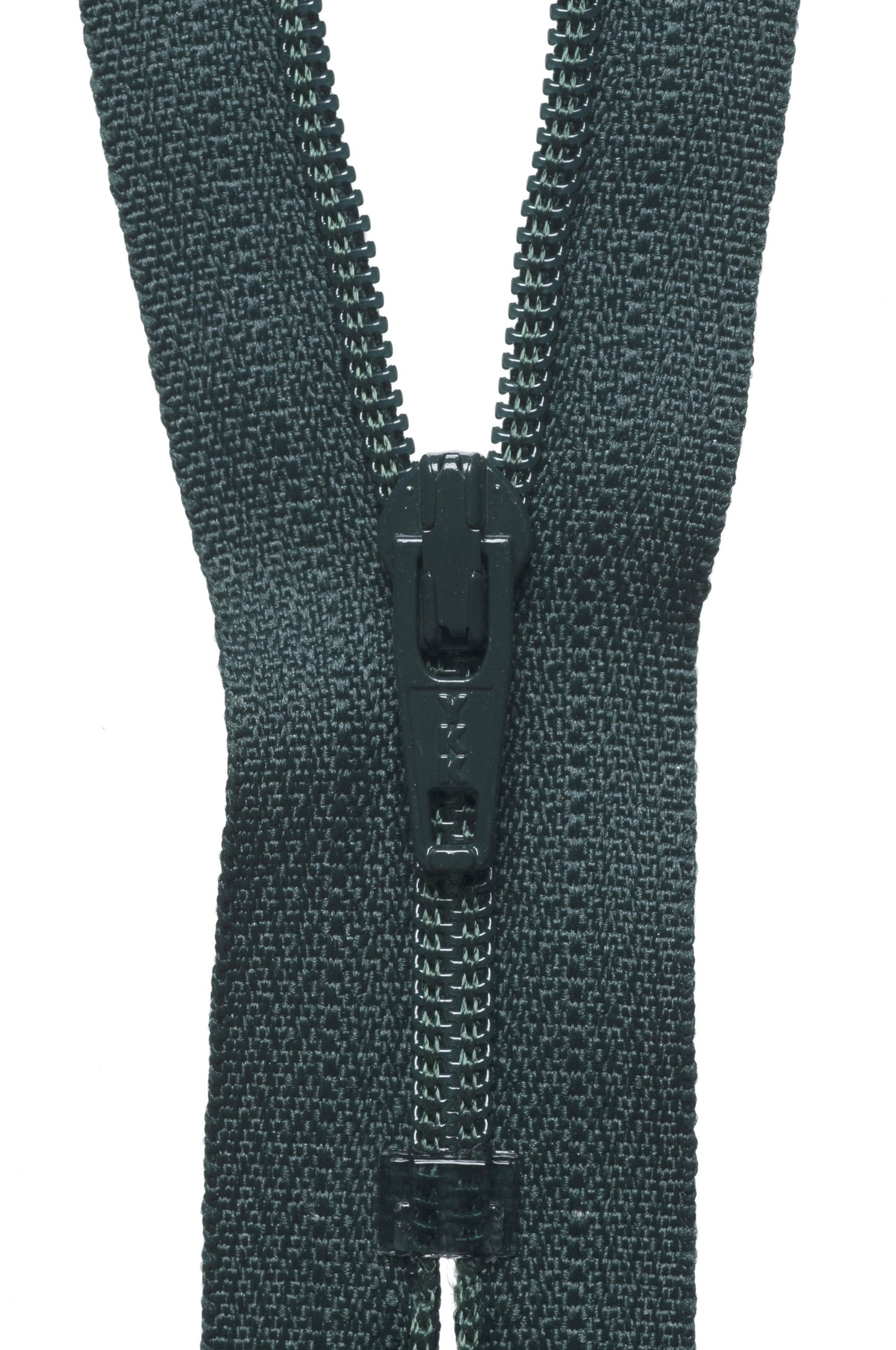 Nylon Dress & Skirt Zip - FOREST GREEN (Col 890) - Various Sizes