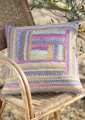 Knitting Pattern 7228 - Cushion Covers in Crofter DK