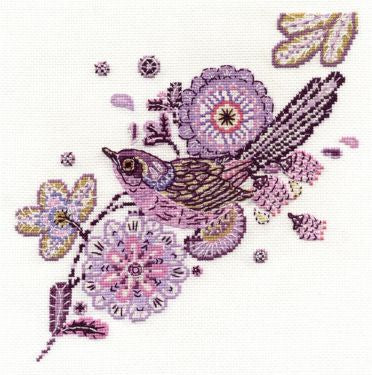 Counted Cross stitch Kit - Fan Tailed Friend