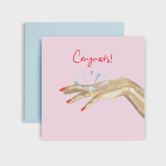 Congrats! - Engagement Card