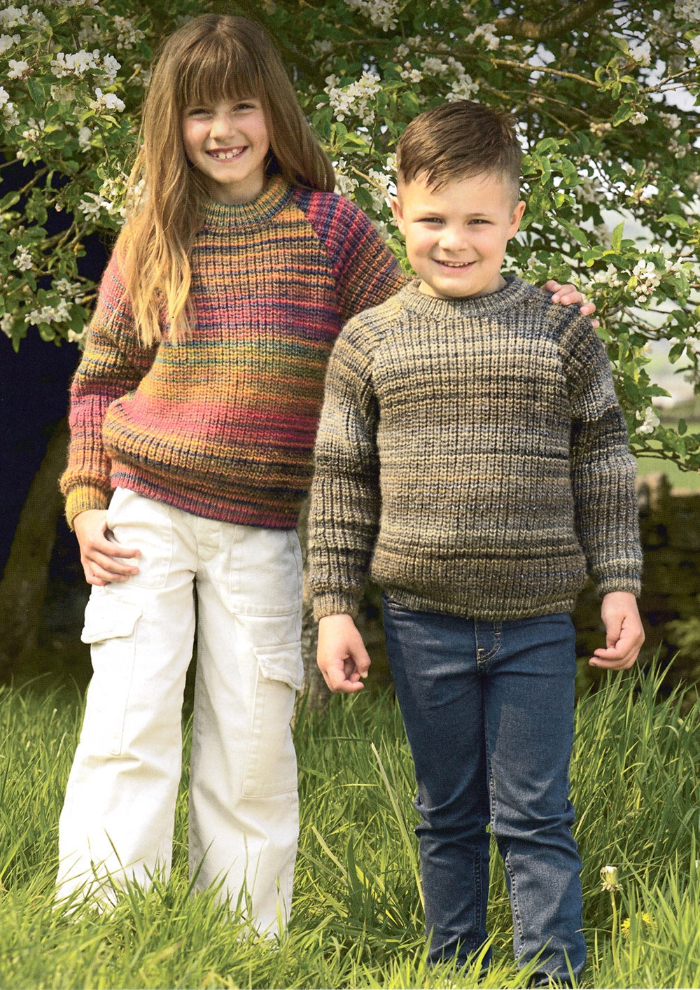 Knitting Pattern JB1008 - Children's Sweaters in Emotions DK