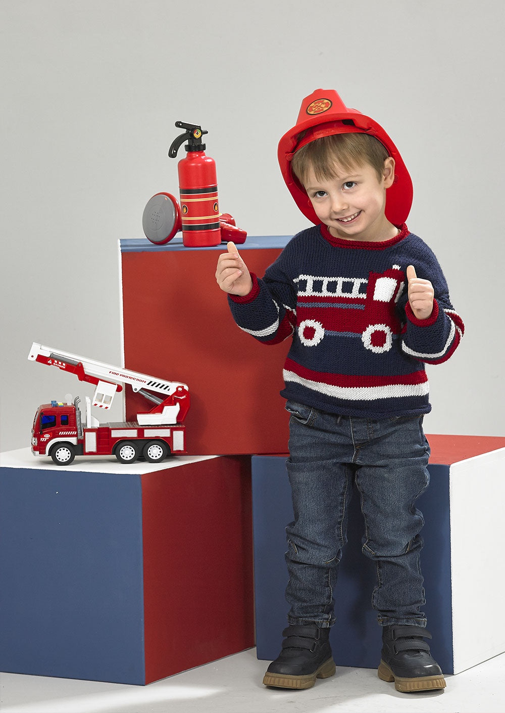 Knitting Pattern JB896 - Sweaters in Happiness DK