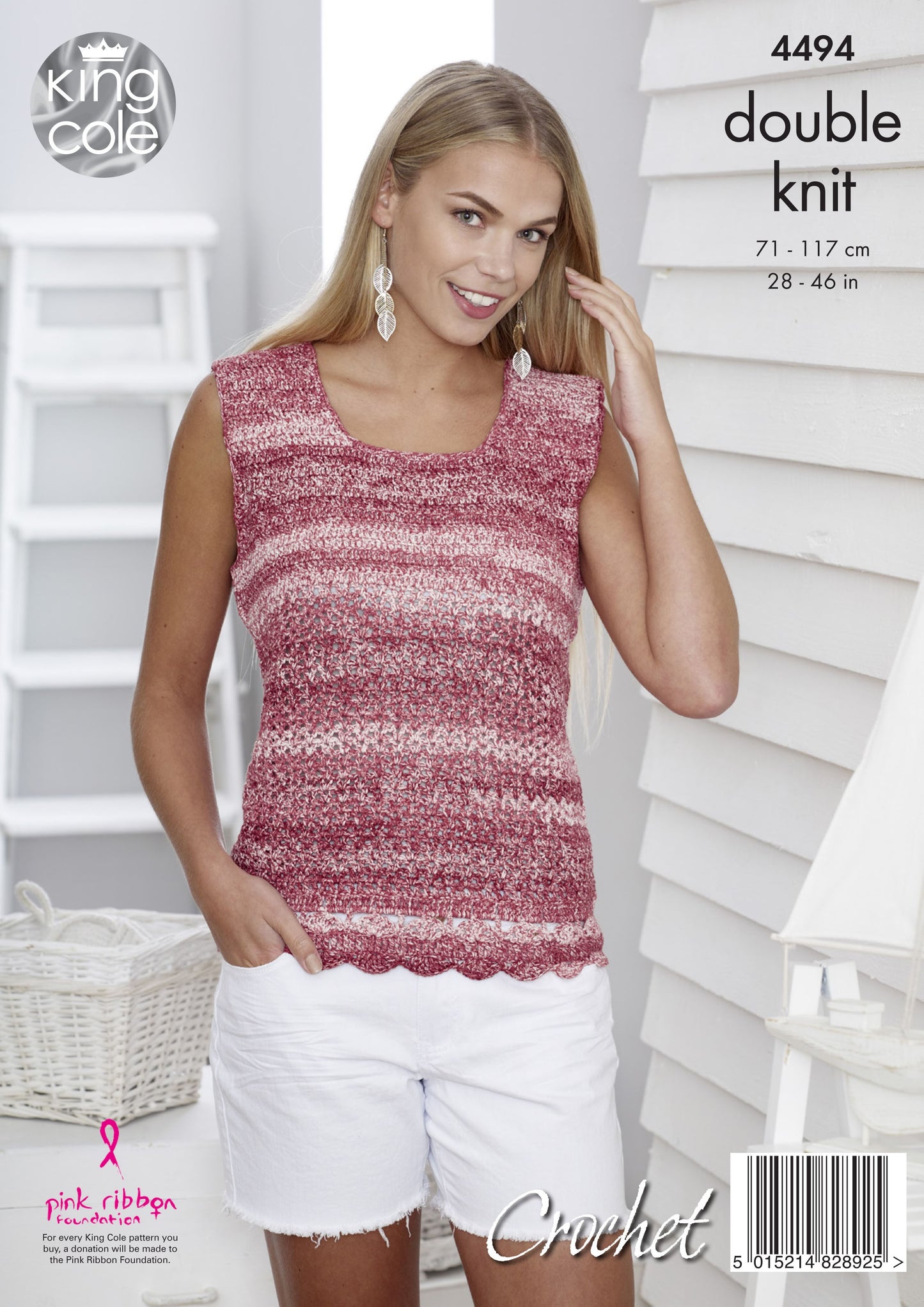 Crochet Pattern 4494 - Tops in DK