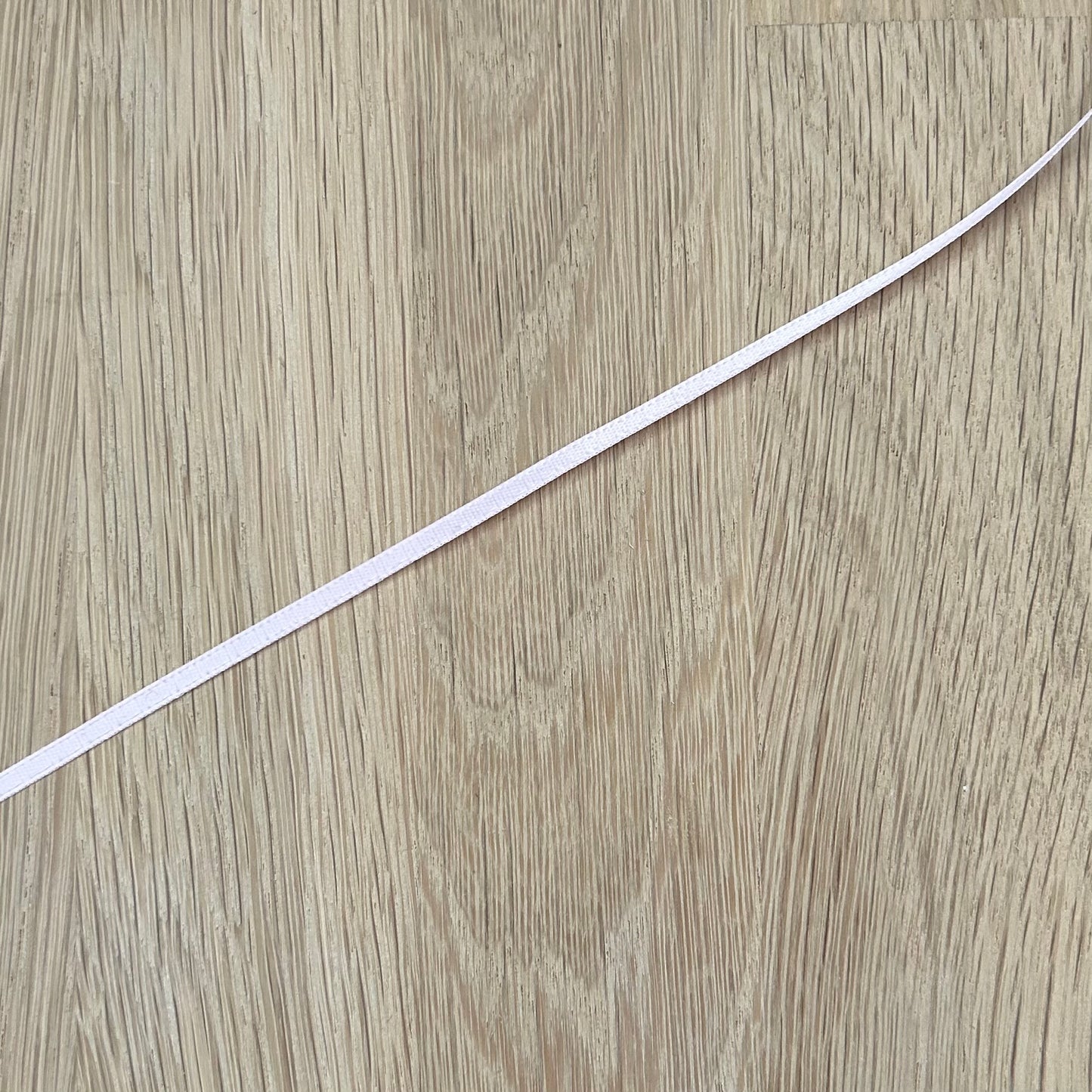 Double Sided Satin Ribbon 3mm - Light Pink Col 117
