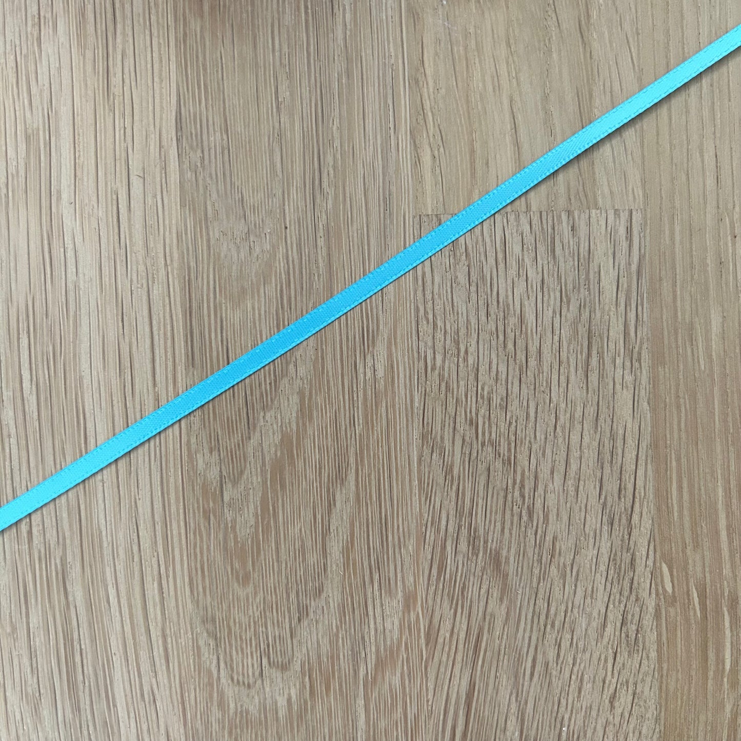 Double Sided Satin Ribbon 3mm - Misty Turquoise Col 317