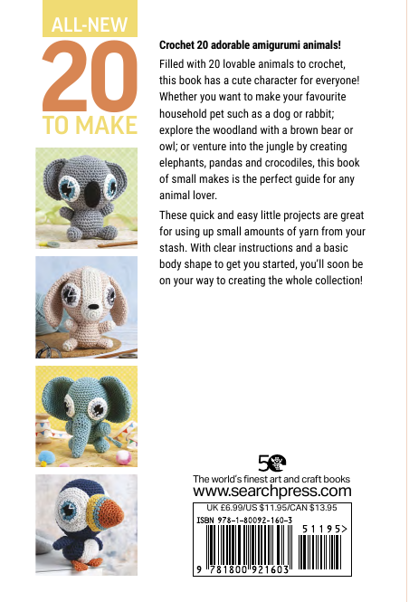 20 To Make - Amigurumi Animals